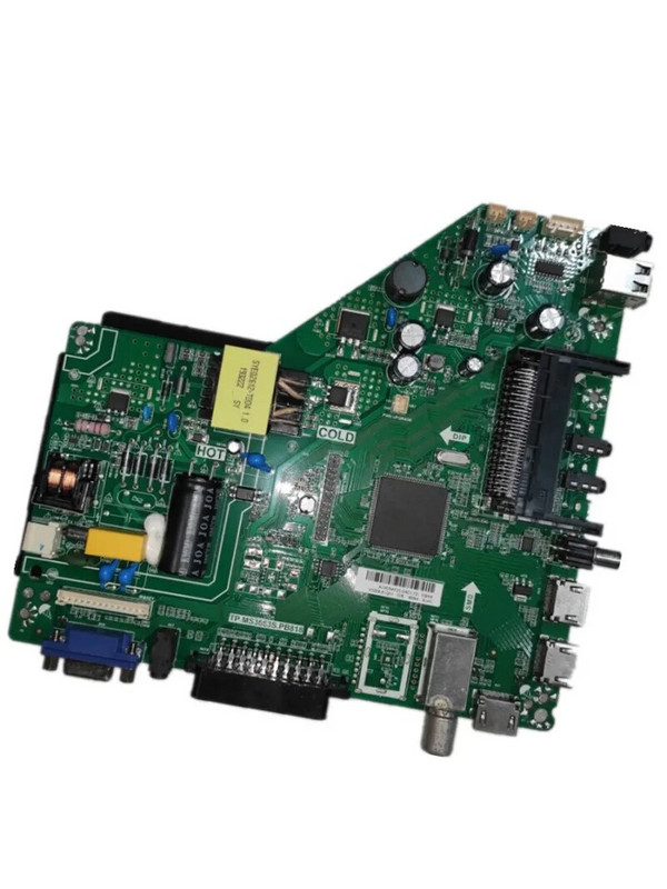 tp.ms3663s.pb818 LCD LED-teler kolm-ühes toiteplaadi põhiplaat Taustvalgustuse pinge 34--44v 550ma 1366x768