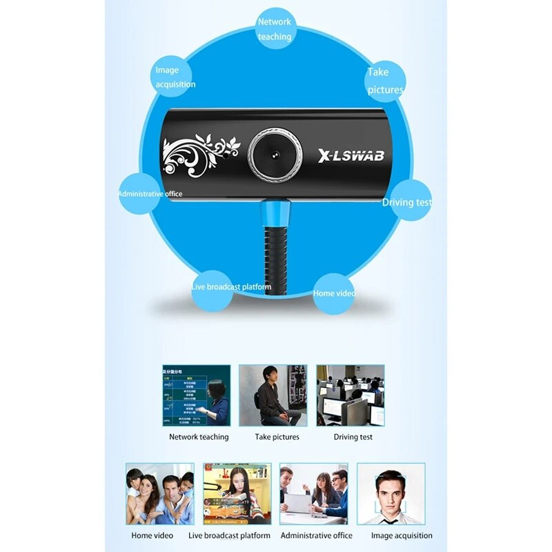 Interneto kameros 1080P HD su mikrofonu, stalinis arba nešiojamas kompiuteris, srautinio perdavimo kamera kompiuteriui, USB žiniatinklio kamera su mikrofonu