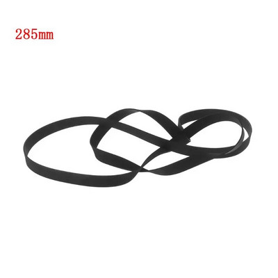 1vnt 3mm/4mm/5mm pločio patefonas guminis diržas, keičiamas plokščias pavaros diržas vinilinių plokštelių grotuvui, fono diržu varomiems patefonams