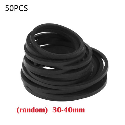 1 rinkinys 1,2 mm pločio mišrios kasetinės juostos mašinos diržas Įvairus kvadratinis guminis diržas įrašymo įrenginiams Walkman DVD diskas