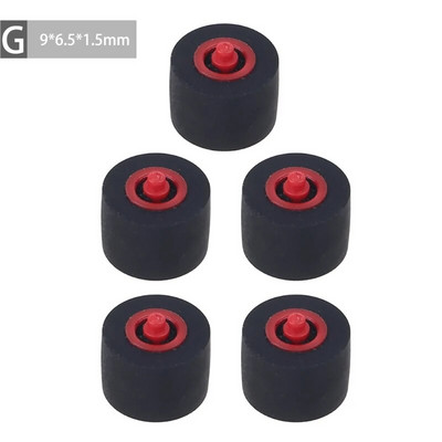 5 tk kassettraadio rull-metallist pakk lintsalvesti survekasseti rihmaratta mängija