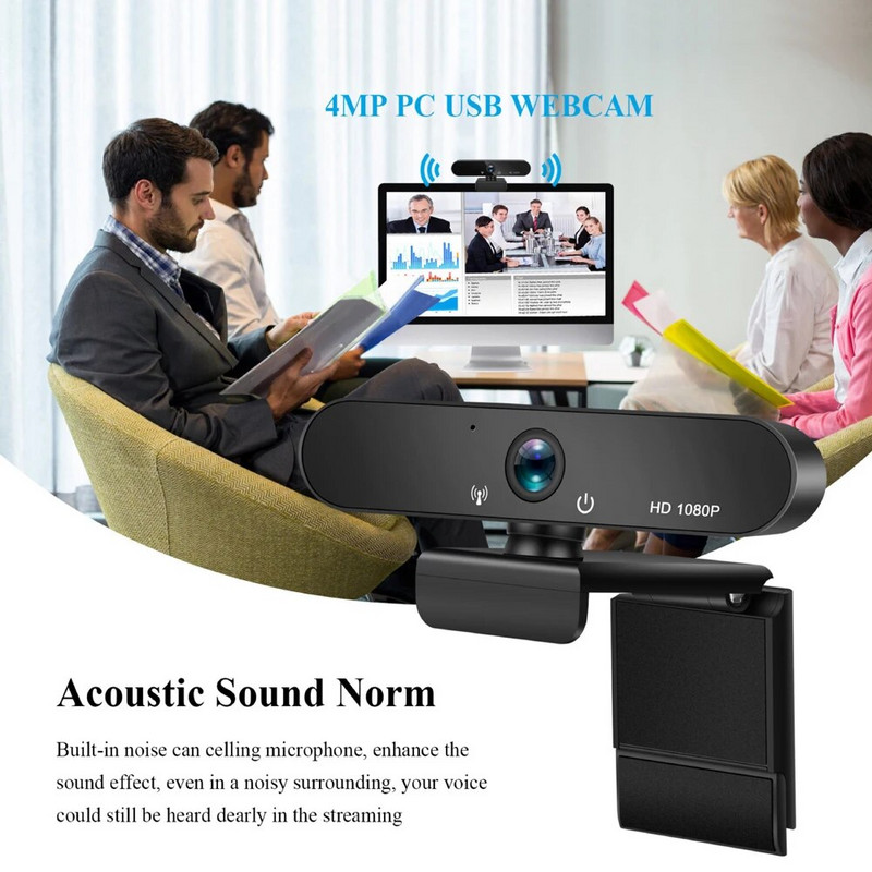 K12 1080P internetinė kamera Full HD kompiuterinė kompiuterio žiniatinklio kamera su mikrofonu sukamomis kameromis tiesioginei transliacijai vaizdo skambučiams konferenciniam darbui