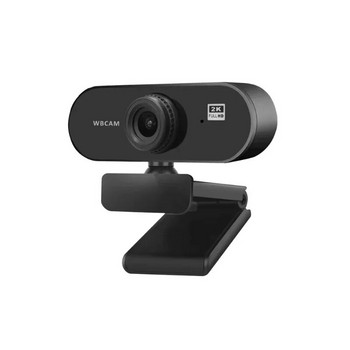 Въртяща се на 180 градуса 2.0 HD уеб камера 2K USB камера на живо с микрофон за намаляване на шума Камера за видеоконференция в офиса