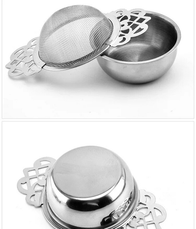 1 gab. Tējas sietiņš Nerūsējošā tērauda atkārtoti lietojams trauks garšvielu sietiņš noplūdes tējas infūzijas tvertnei Virtuves piederumi Filtru tējas piederumi