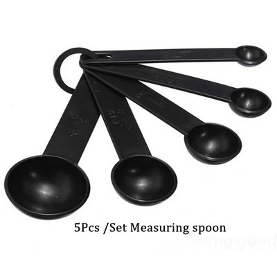 10 vnt / 5 vnt matavimo puodeliai ir matavimo šaukštas kaušelis silikoninė rankena virtuvės matavimo įrankis lašų pristatymas GYH