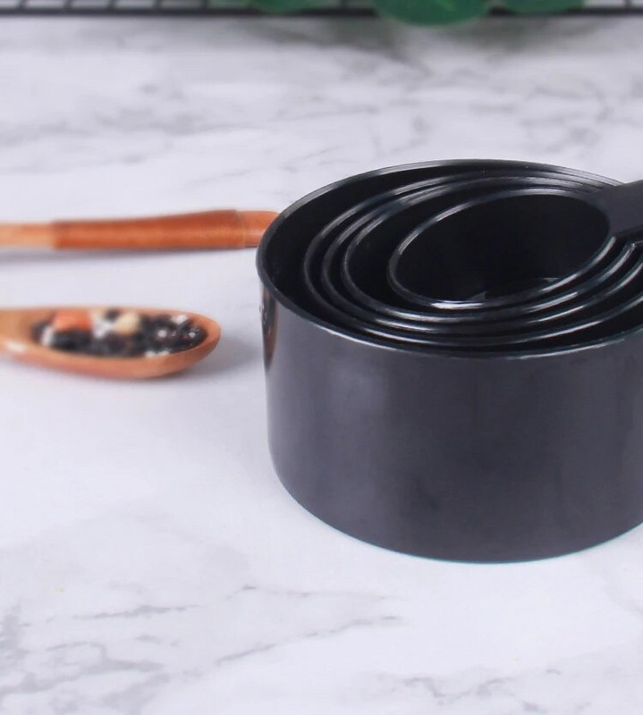 10 vnt / 5 vnt matavimo puodeliai ir matavimo šaukštas kaušelis silikoninė rankena virtuvės matavimo įrankis lašų pristatymas GYH