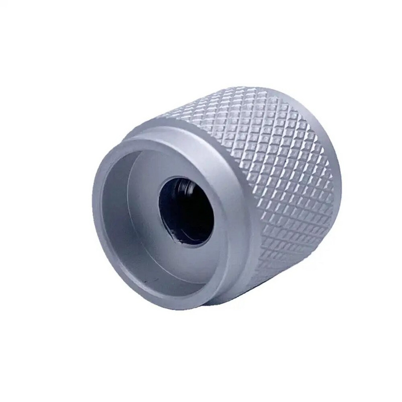 4 vnt 17 x 16 mm aliuminio lydinio potenciometro valdymo rankenėlės garsumo garsumo elektrinė gitara boso varžto tipas, skirtas 6 mm skersmens velenui