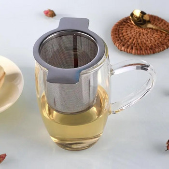 Инфузори за топки за чай Устойчиви на висока температура Цедка за насипен чай Цедки за храна за маринати Съставки за гореща тенджера Чаена супа Бульон