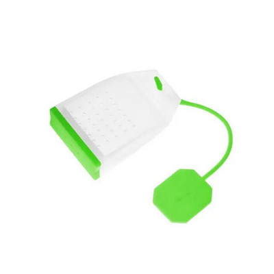 1vnt karšto pardavimo maišelis Silikoninis arbatos sietelis žolelių prieskonių infuzorius filtras difuzorius virtuvės kavos arbatos įrankiai atsitiktinių spalvų