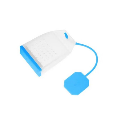 1vnt karšto pardavimo maišelis Silikoninis arbatos sietelis žolelių prieskonių infuzorius filtras difuzorius virtuvės kavos arbatos įrankiai atsitiktinių spalvų