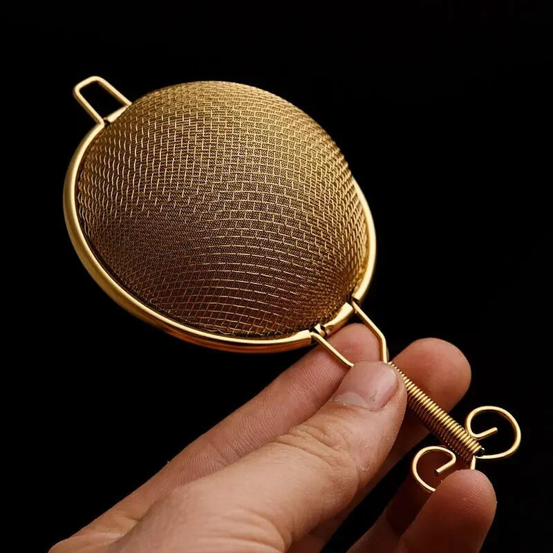 304 Nerūdijančio plieno arbatos infuzija Japonijos prieskonių kavos cha sietelis Kung Fu arbatos žolelių sietelis Virtuvės arbatinukas arbatos reikmenys