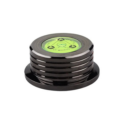 Universalus 50HZ vinilinio įrašų grotuvo disko patefono stabilizatorius su lygiu patefonu įrašų grotuvo stabilizatoriumi 7 mm svorio gnybtu