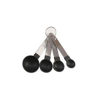 4 buc. Ustensile de bucătărie Linguri de măsurat set de căni mâner de oțel Linguriță de cafea Linguriță de zahăr Tort Gadget de gătit