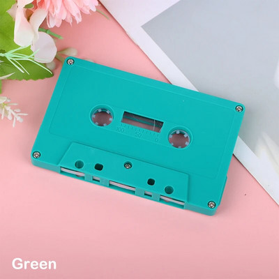 1 vnt. spalvotas tuščias juostos dėklas Garso magnetinė garso įrašymo kasetė Juostos apvalkalas Tuščias ritės į ritę kasetė (be juostos šerdies)