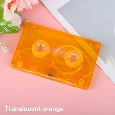 1 vnt. spalvotas tuščias juostos dėklas Garso magnetinė garso įrašymo kasetė Juostos apvalkalas Tuščias ritės į ritę kasetė (be juostos šerdies)