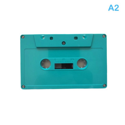 1 PC uuenduslik uus standardkassett, värviline tühi lindimängija 60-minutilise magnetilise helilindiga kõnemuusika salvestamiseks