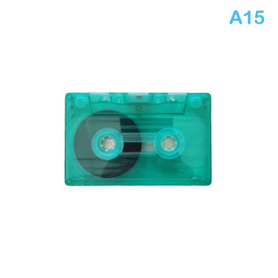 1 PC uuenduslik uus standardkassett, värviline tühi lindimängija 60-minutilise magnetilise helilindiga kõnemuusika salvestamiseks