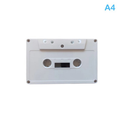 1 PC uuenduslik uus standardkassett, värviline tühi lindimängija 60-minutilise magnetilise helilindiga kõnemuusika salvestamiseks