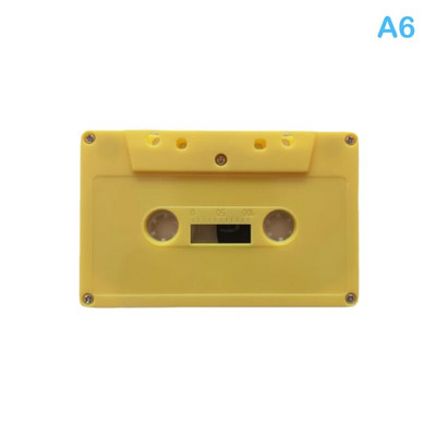 1 PC uuenduslik uus standardkassett, värviline tühi lindimängija 60-minutilise magnetilise helilindiga kõnemuusika salvestamiseks