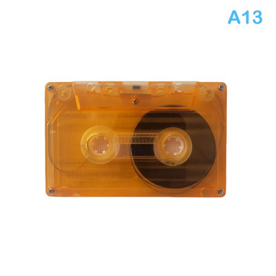 1 PC uuenduslik uus standardkassett, värviline tühi lindimängija 60-minutilise magnetilise helilindiga kõnemuusika salvestamiseks