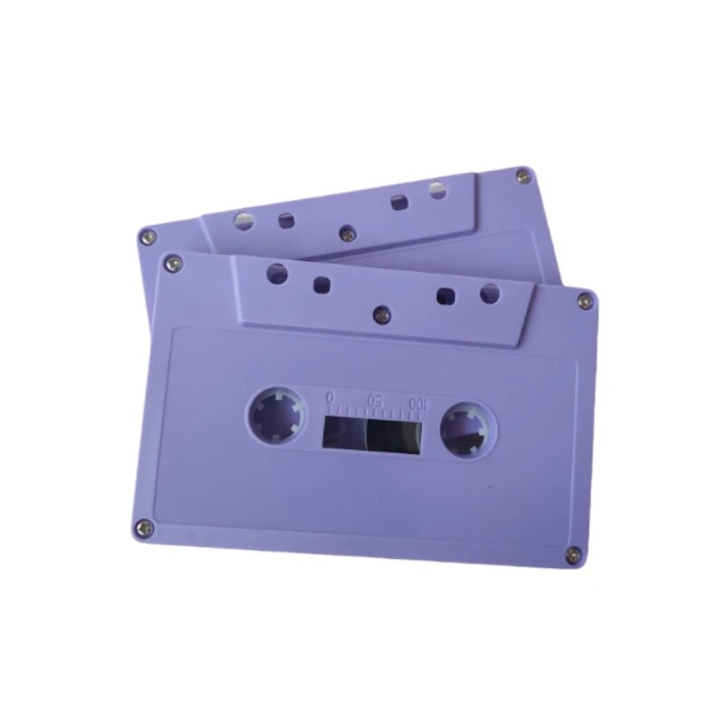 1 PC uuenduslik uus standardkassett, värviline tühi lindimängija 60-minutilise magnetilise helilindiga kõnemuusika salvestamiseks