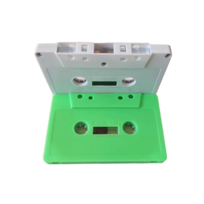 1 PC uuenduslik uus standardkassett, värviline tühi lindimängija 60-minutilise magnetilise helilindiga kõnemuusika salvestamiseks