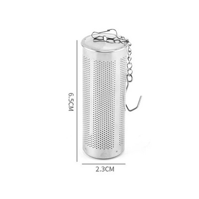 Arbatos kamuoliukų sieteliai, nerūdijančio plieno tinklelio filtrai, infuzatorius su grandininiu kabliu, troškintas rutulinis sriuba, prieskonių rutulinis virtuvės 65 mm arbatos virimo aparatas