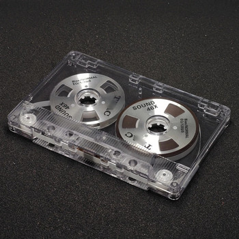 Висококачествена алуминиева касета от макара до макара Празна аудио касета 46 минути (направи си сам)