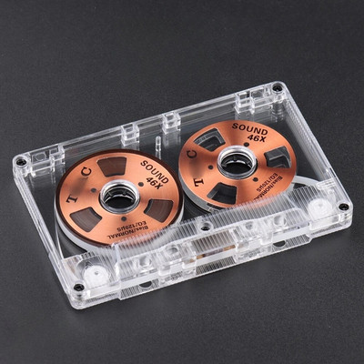 Aukštos kokybės aliuminio ritė į ritę, tuščia garso kasetė, 46 min. (pasidaryk pats)