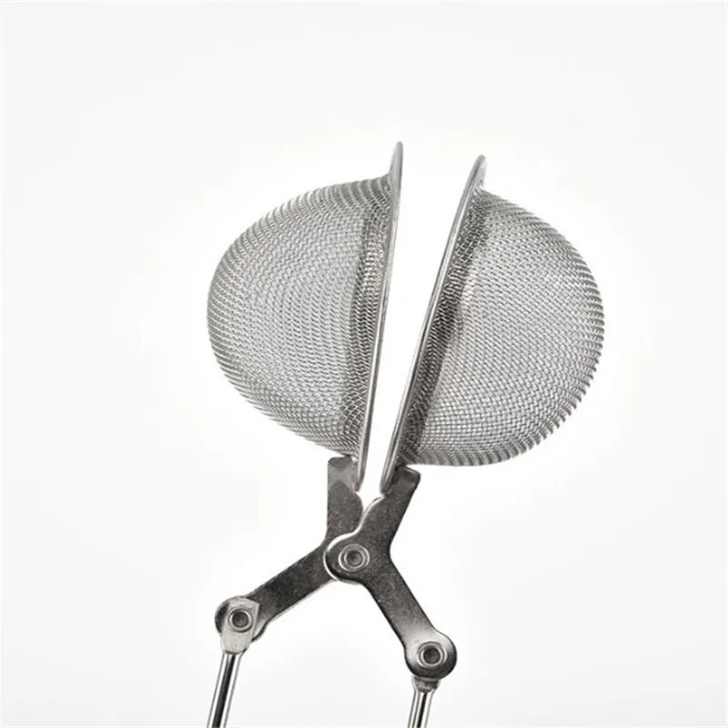 Nerūdijančio plieno arbatos infuzinis sferinis tinklelis arbatos sietelis Kavos žolelių prieskonių filtras difuzoriaus rankenėlė arbatos kamuolys