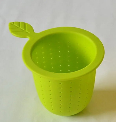 FDA silikoninis arbatos sietelis, kavos puodelių filtrų krepšeliai, daugkartinio naudojimo silikoninis arbatos infuzijos krepšelis su rankenomis plumyl