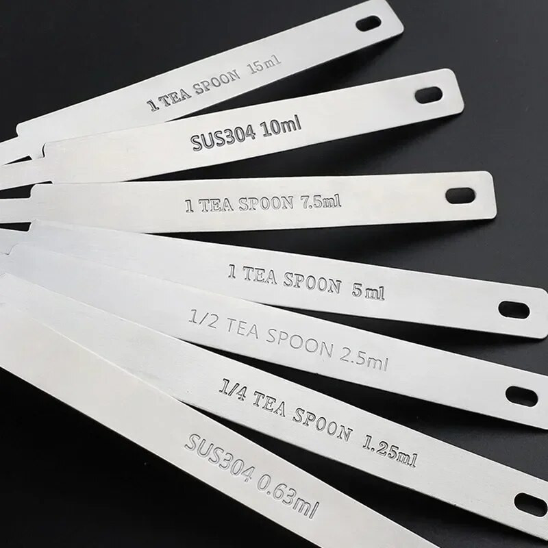 1 vnt. nerūdijančio plieno kavos matavimo kaušelis, metalinis matavimo šaukštas su ilga rankena, arbatos įrankių priedai