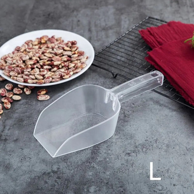 Mini ledo kaušeliai skaidrūs ledo kaušeliai vakarėlio baras bufetas virtuvės įtaisas saldainiams desertui miltų kaušelis grūdų sausoms prekėms kastuvas