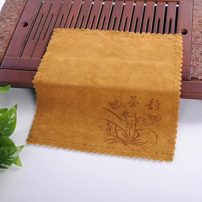 Sugeriantys rankšluosčiai, storas arbatos audinys, arbatos servetėlės, arbatos rinkinio priedai, graži dovana, pluoštas 30*30 cm, 1 vnt.