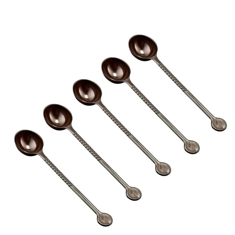 5 vnt. matavimo šaukštas kavos miltelių prieskonių 10 g matavimo šaukštas plastikinis 200 mm ilgio virtuvės kepimo įrankiai