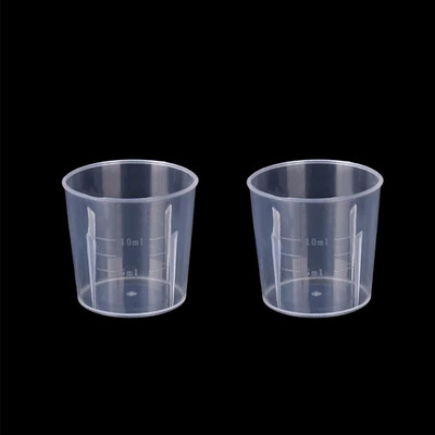 1 vnt. permatomas plastikinis graduotas matavimo puodelis kepimo stiklinei, skystas skaidrus ąsočio indelis 30 ml / 50 ml / 500 ml / 1000 ml