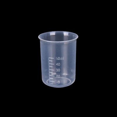 1 vnt. permatomas plastikinis graduotas matavimo puodelis kepimo stiklinei, skystas skaidrus ąsočio indelis 30 ml / 50 ml / 500 ml / 1000 ml