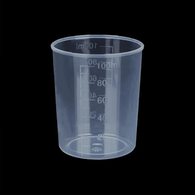 1 vnt. permatomas plastikinis graduotas matavimo puodelis kepimo stiklinei, skystas skaidrus ąsočio indelis 30 ml / 50 ml / 500 ml / 1000 ml