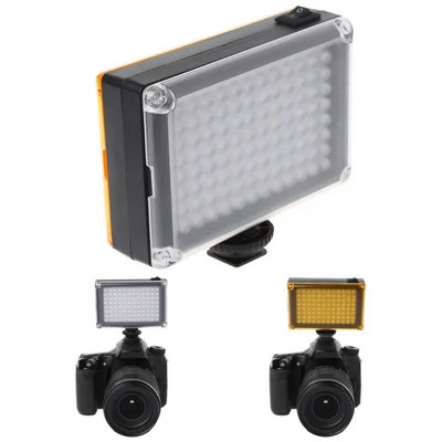 Ярка DVFT-96 LED видео светлина за камера DV видеокамера Minolta Dropshipping