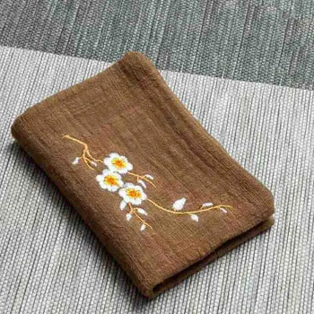Βαμβακερές και λινές πετσέτες τσαγιού οικιακής χρήσης σετ τσαγιού Καθαρισμός απορροφητικό ύφασμα τσαγιού κέντημα εκτύπωσης παχύρρευστες χαρτοπετσέτες τσαγιού LC629