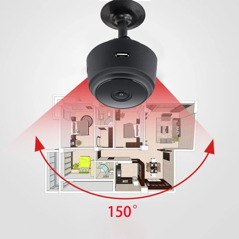 Mini cameră wireless înaltă 1080P WiFi Monitor