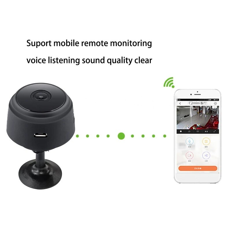 Mini cameră wireless înaltă 1080P WiFi Monitor