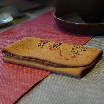 Полезна кърпа за почистване на маса Аксесоари от висок клас, които не се избледняват лесно Декорация на маса Кърпа за съдове Кърпа за чай