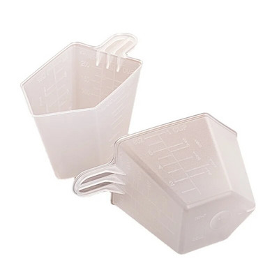 Műanyag mérőpohár Kávéskancsó csésze tartály Konyhai eszközök Mérőeszköz Mosópor Rizspohár tál