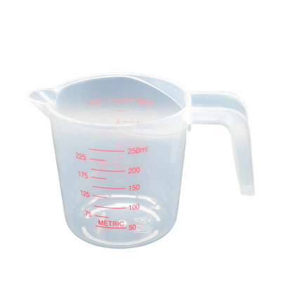 1 vnt 250/500/1000 ml kepimo skysčio matavimo puodeliai PVC svarstyklių puodelis plastikinis tūrio matavimo stiklinė Virtuvės kepimo įrankiai