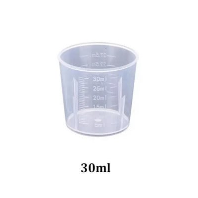 Pahare de masurare din plastic 20/30/50/250/500/1000ml Pahare de masurare lichide transparente cantare de masurare multiple pentru unelte de bucatarie