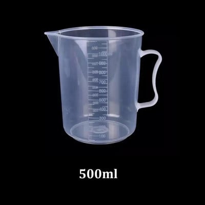 Pahare de masurare din plastic 20/30/50/250/500/1000ml Pahare de masurare lichide transparente cantare de masurare multiple pentru unelte de bucatarie