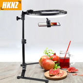 HKNZ 26CM Φωτισμός Φωτογράφησης Τηλεφώνου Δαχτυλίδι Φωτιστικό Τρίποδα Βάση Φωτογραφία Led Selfie Φωτιστικό Δαχτυλίδι Φωτιστικό Βίντεο Youtube Ζωντανά ΜΑΓΕΙΡΑΣ