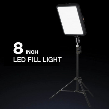 160 Led High Power Photo Studio Φωτισμός LED 2800k-7000k Λάμπα γεμίσματος βίντεο Φωτισμός πίνακα βίντεο Φωτισμός φωτογραφίας για ζωντανή ροή