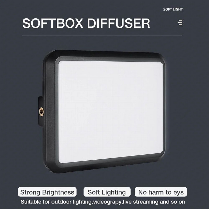 160 LED didelės galios fotostudijos LED lemputė 2800–7000k vaizdo užpildymo lempa Vaizdo plokštės šviesos fotografijos apšvietimas tiesioginiam srautui